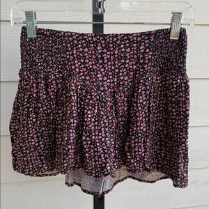 Urban outfitters floral feminine skort xs